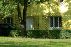 Wejście do budynku głównego archiwum